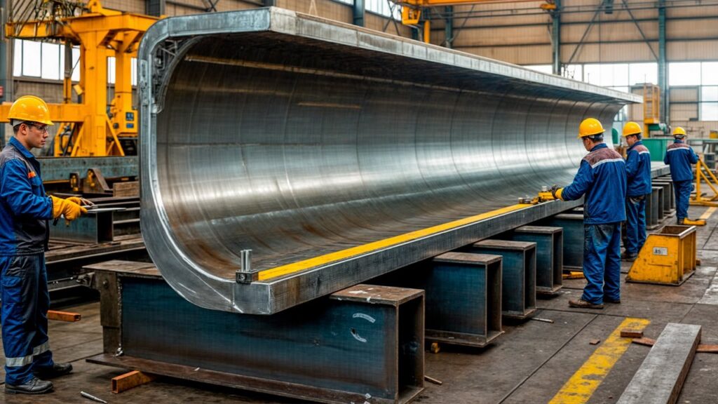 food processing steel fabrication California