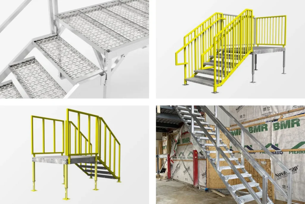 temporary stair rental Central Valley CA 
